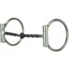Partrade Trading Corporation D Twisted Wire Snaffle Horse Bit