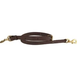 Brown Biothane Roller Buckle Tiedown