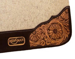 Reinsman 3/4 Inch Limited Edition Apex Sunflower Fields Contour Felt Saddle Pad -Saddle Gear Pro Sales 37030 LE3 3