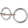 Reinsman Loose Ring Twisted Copper Snaffle Bit