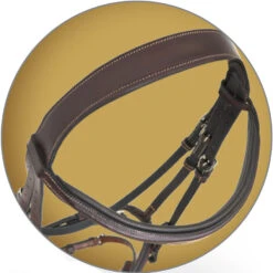 Pessoa Pro Fancy Raised Bridle -Saddle Gear Pro Sales 470460 Detail