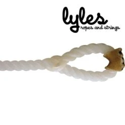 Lyles Lariats 6 /2' Wicked White Piggin String