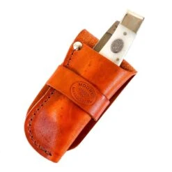Moore Maker Inc. Large Trapper Double Lockback W/Sheath 5206DLB -Saddle Gear Pro Sales 5206DLB 3