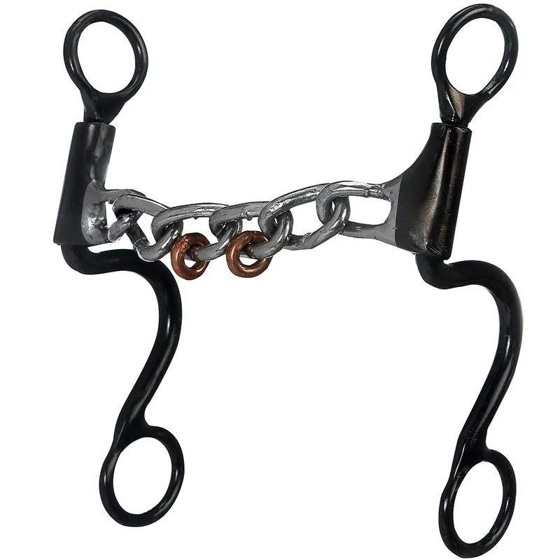 Dutton Bits Chain 6 1/2in. Cheek Bit 1 Dutton Bits Chain 6 1/2in. Cheek Bit