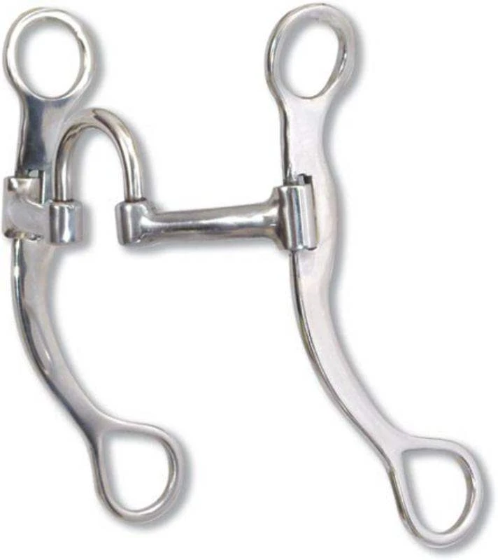 Classic 7 1/2in Stainless Cheek Correction Bit 1 Classic 7 1/2in Stainless Cheek Correction Bit