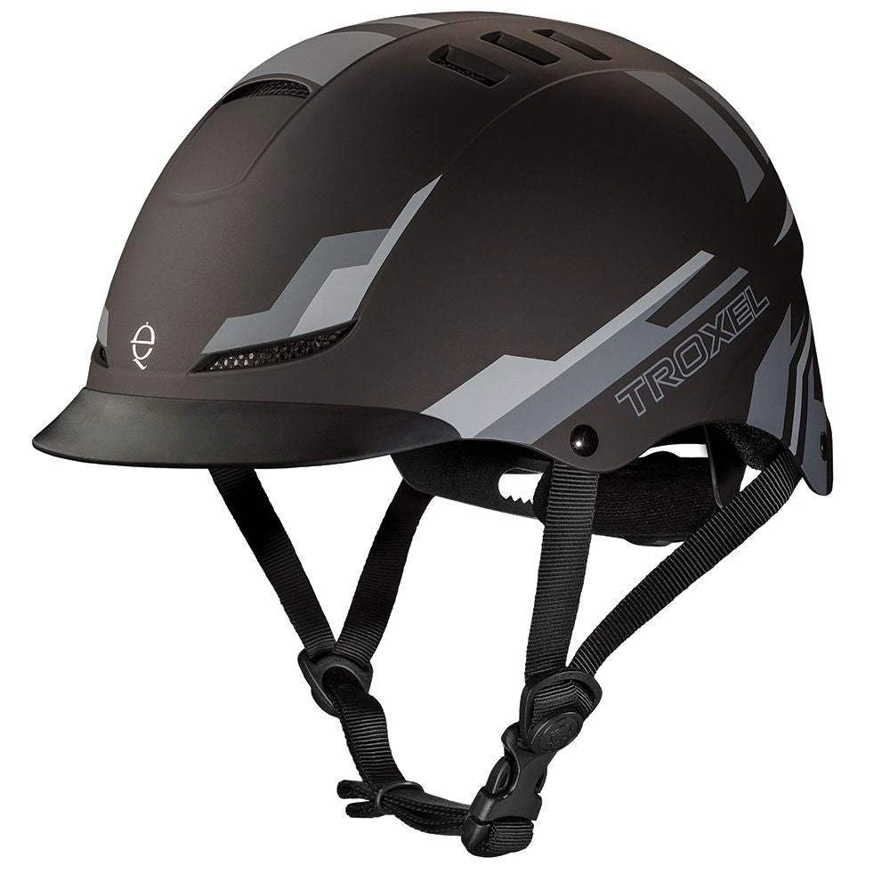Troxel TX Black Nitro Horse Riding Helmet 04-471 1 Troxel TX Black Nitro Horse Riding Helmet 04-471