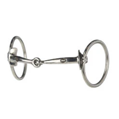 Jeremiah Watt Products Never Pink Ring Snaffle Horse Bit