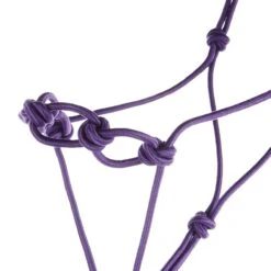 Mustang Infinity Knot Horse Rope Halter With 12 Foot Lead Rope -Saddle Gear Pro Sales 7906K 02