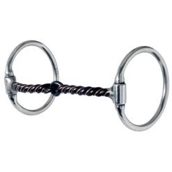 Reinsman Twisted Sweet And Sour Dee Ring Snaffle Bit