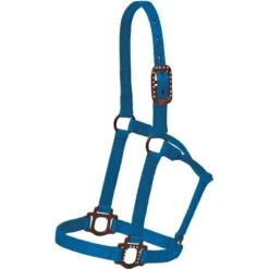 Mustang Antique Dot Halter 12 Mustang Antique Dot Halter -Saddle Gear Pro Sales 85272 blue