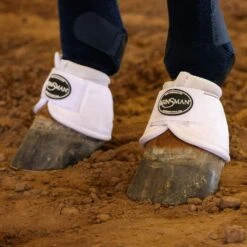 Reinsman Apex Protective Bell Boots -Saddle Gear Pro Sales 9125 WHT 03