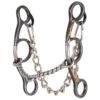 Classic Diamond Short Shank Twisted Wire Snaffle Bit