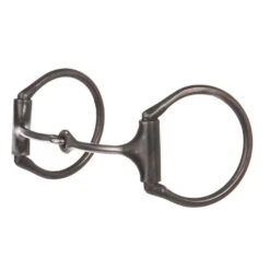 Dutton Bits 1/4in. Small Smooth Offset D-Ring Snaffle Bit