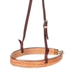 NRS Floral Noseband With Latigo Hanger