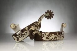 Professionals Choice PC Avila Medium Shank Floral Spur -Saddle Gear Pro Sales AVSP 200 3