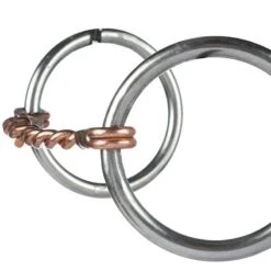 Reinsman Loose Ring Twisted Copper Snaffle Bit -Saddle Gear Pro Sales BIT116 2