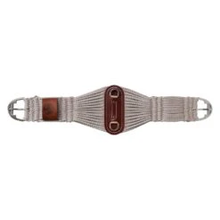 Mustang BamTex Pro-Roller Bamboo Roper Cinch 3 Mustang BamTex Pro-Roller Bamboo Roper Cinch -Saddle Gear Pro Sales BMTX618 grey 1