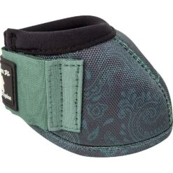 Classic Spruce Paisley Dyno No Turn Bell Boots -Saddle Gear Pro Sales CDN100 PAISLEY 2