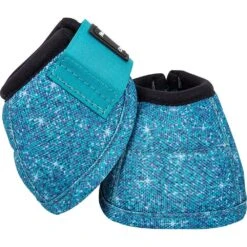 Classic Designer Line Aqua Dazzle No Turn Bell Boots -Saddle Gear Pro Sales CDNDL22AD fromShopify 2