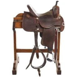 NRS Used 14in Martin Crown C Barrel Saddle 4 NRS Used 14in Martin Crown C Barrel Saddle -Saddle Gear Pro Sales CROWNCBR 2