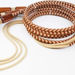 Double C Customs Llc Custom 8 Foot Paracord Bull Cow Whip -Saddle Gear Pro Sales DCC 8WHIP 01