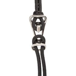 Classic Black Premium Quick Change Halter With 9ft Lead -Saddle Gear Pro Sales HALTERLEADBKLBK 1