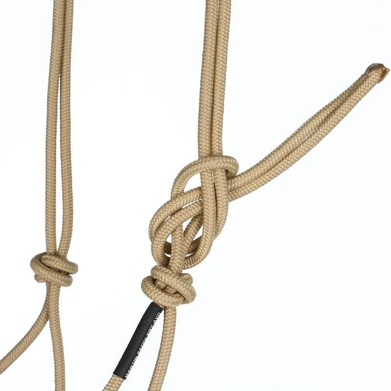 Martin Saddlery Tan Average Rope Halter 2 Martin Saddlery Tan Average Rope Halter - Image 2