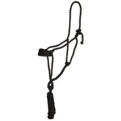 Classic Wide Nose Mule Tape Halter With Lead Rope -Saddle Gear Pro Sales HALTERWNBR fromShopify 2