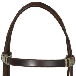 Martin Saddlery Rawhide Braided Browband Chocolate Headstall -Saddle Gear Pro Sales HB83SNT CHOCOLATE 4