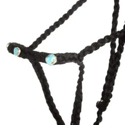 Steadfast Silver Designs Jarett Freeman/ Mule Tape Halter With Genuine Turquoise Stones -Saddle Gear Pro Sales JF STEADFAST 5