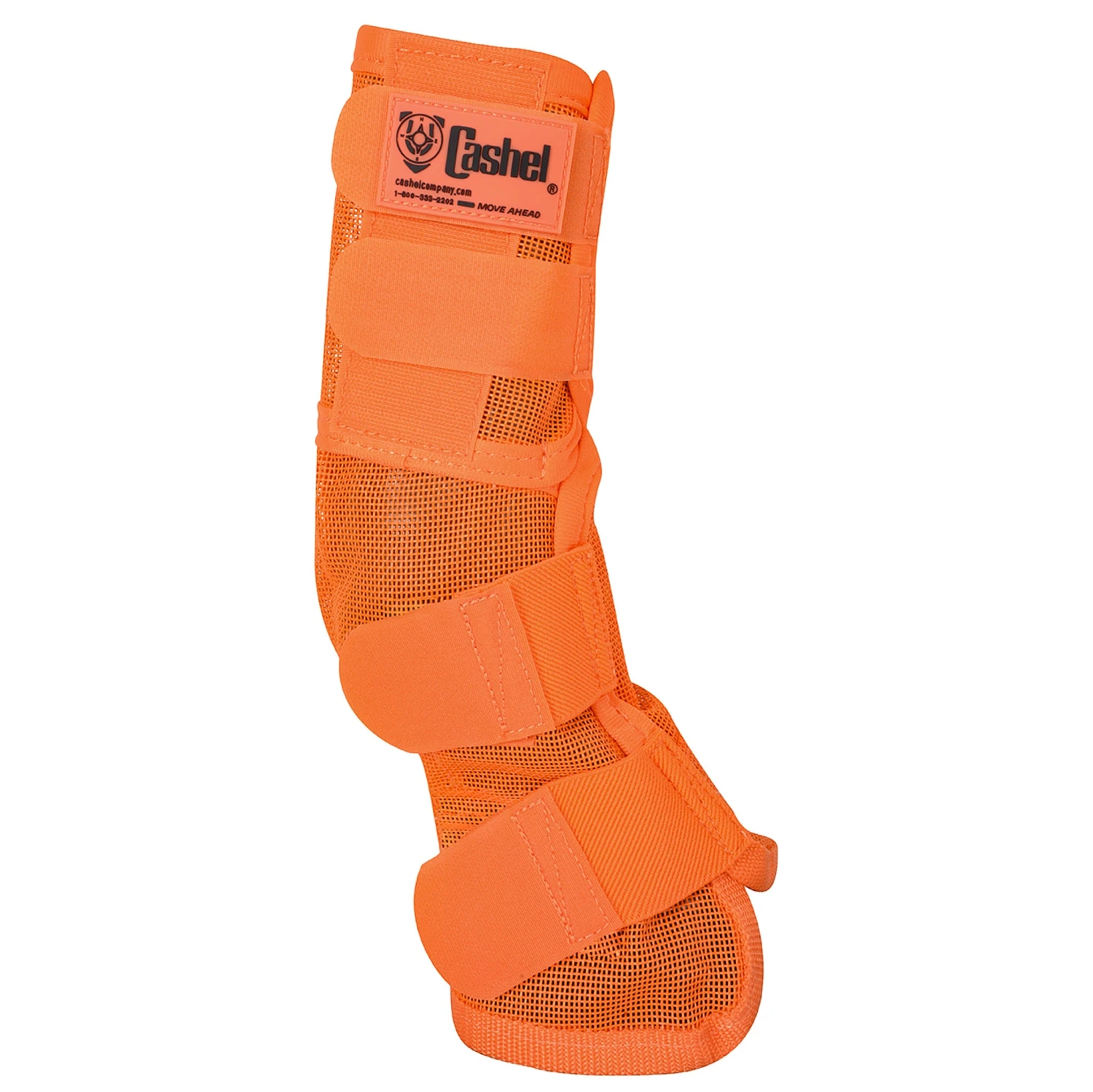 Cashel Company Orange Fly Guard Horse Leg Boots 4 Cashel Company Orange Fly Guard Horse Leg Boots - Image 4