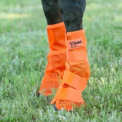Cashel Company Orange Fly Guard Horse Leg Boots 9 Cashel Company Orange Fly Guard Horse Leg Boots -Saddle Gear Pro Sales LG3H ORNG 03