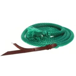 Double Diamond Halters Poly Lead Rope 10' -Saddle Gear Pro Sales LR 8210 kelly green 2