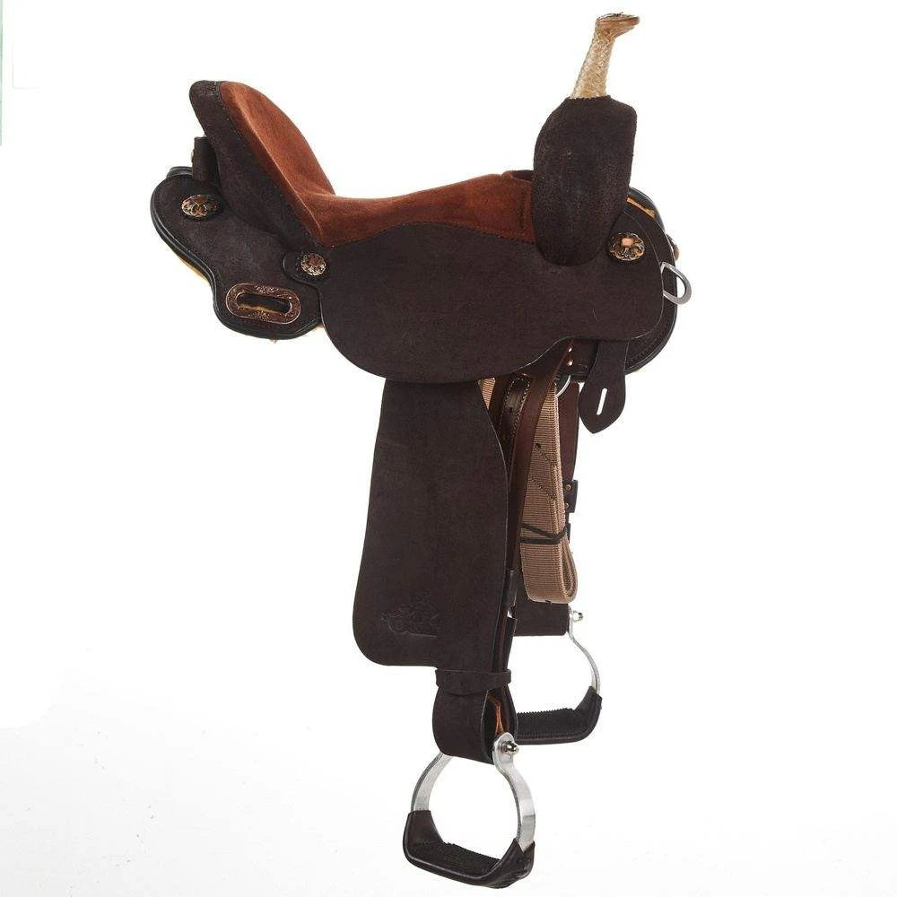 Reinsman Circle Y Martha Josey-Mitchell Featherweight Contender Barrel Saddle 2 Reinsman Circle Y Martha Josey-Mitchell Featherweight Contender Barrel Saddle - Image 2