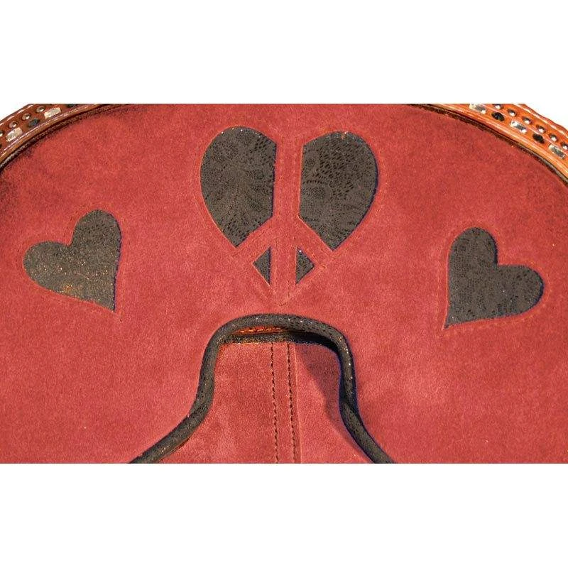 Circle Y Tammy Fischer Treeless Barrel Racing Saddle-Wide Fit 2 Circle Y Tammy Fischer Treeless Barrel Racing Saddle-Wide Fit - Image 2