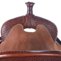 Martin Saddlery NRS 1/4 Breed Basket Stamp Performance Saddle -Saddle Gear Pro Sales NRS 28NBS 2