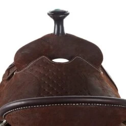 Martin Saddlery Martin Saddlery Chocolate Hard Seat Team Roper -Saddle Gear Pro Sales NRS 6751 2