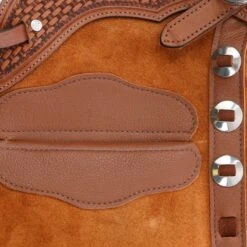 NRS Whiskey Day Worker Chaps -Saddle Gear Pro Sales NRS BLCWHISK 2