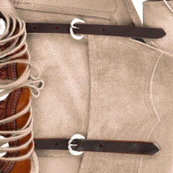 NRS Whiskey Day Worker Chinks -Saddle Gear Pro Sales NRS BWCWHISK 41