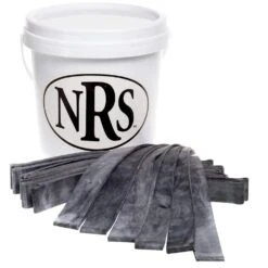 NRS 1in Dally Wrap Black - Package Of 40 -Saddle Gear Pro Sales NRS1002