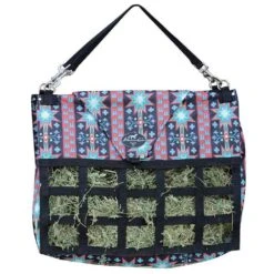 Professionals Choice 2022 Patterned Medium Feed Hay Bag -Saddle Gear Pro Sales PCHBM 22 fromShopify 3