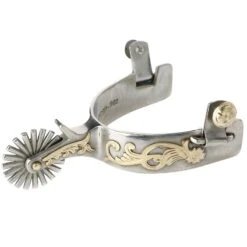 Professionals Choice Pro Silver Spur 20 Point Rowel W/ Chap Guard -Saddle Gear Pro Sales PCSP 502 2