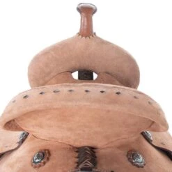 Tough 1 Branson 10in. Youth Roughout Barrel Saddle With Buckstitch -Saddle Gear Pro Sales RK2970 31