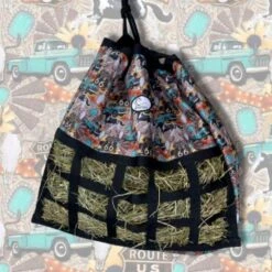 Schulz Equine Happy Trailer Hay Bag -Saddle Gear Pro Sales SEHB ROUTE66 01