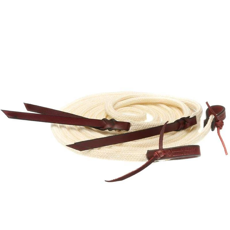 Double Diamond Flat Waxed Nylon Split Reins 2 Double Diamond Flat Waxed Nylon Split Reins - Image 2