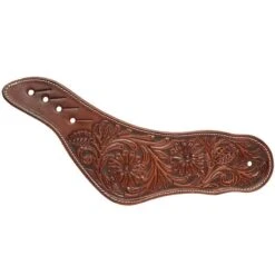 Martin Saddlery Men's Chocolate Mountain Daisy Dove Wing Spur Straps -Saddle Gear Pro Sales SSDWCHMD 2