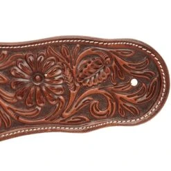 Martin Saddlery Men's Chocolate Mountain Daisy Dove Wing Spur Straps -Saddle Gear Pro Sales SSDWCHMD 3