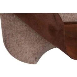 Diamond Wool Pad Company 1 In Contoured Cowboy Saddle Pad -Saddle Gear Pro Sales TB10 2